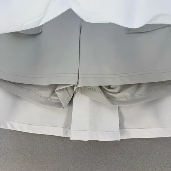 N'Vo by Lanctot Skort Women's 10 Size White Black Golf Skort Pickleball Golf EUC - Picture 4 of 13